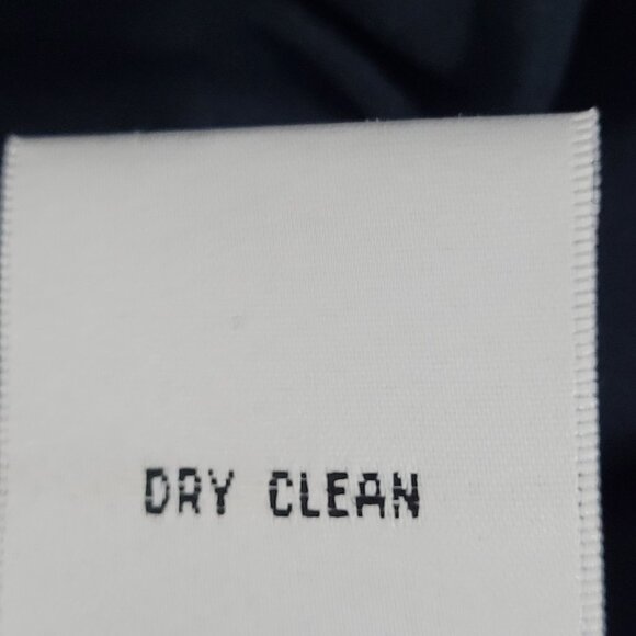 Talbots Blue Italian Wool Stretch 3 Button Peak Blazer USA Made Size 14 - Picture 16 of 16